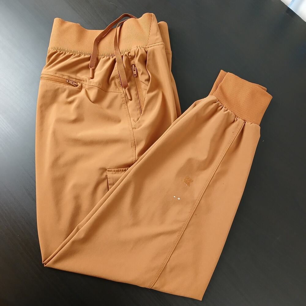 All in Motion Active Light Cargo Jogger Pants XS orange brown athletic - Picture 15 of 16